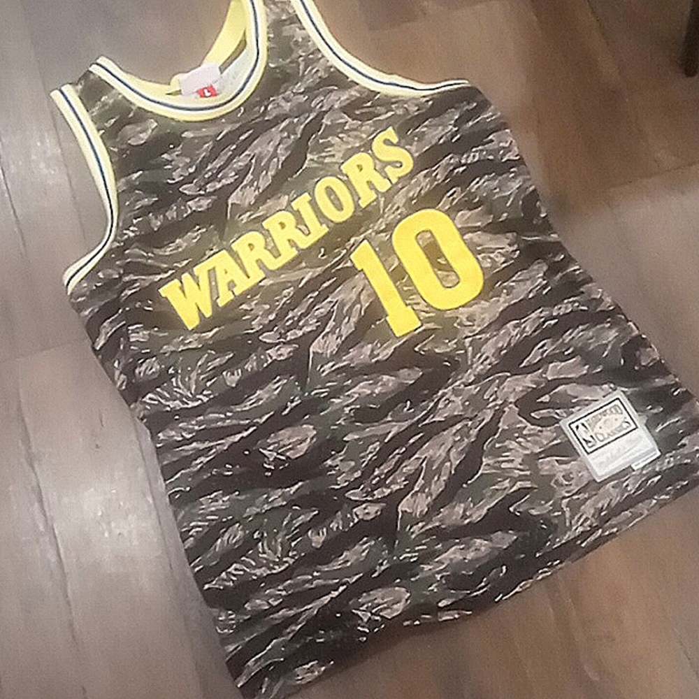 Mitchell And Ness Hardaway Tiger Camo Jersey